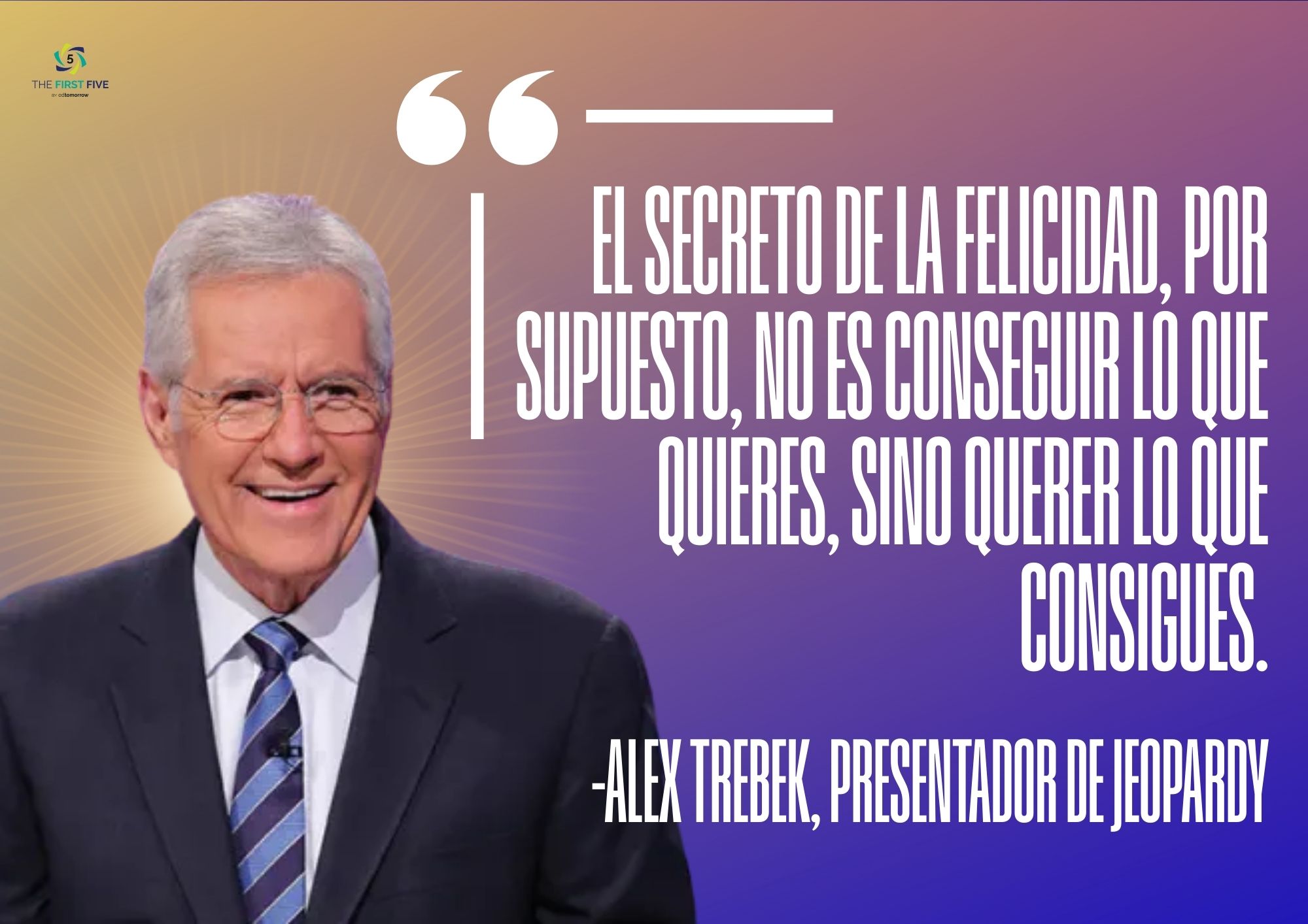 Alex Trebek Felicidad