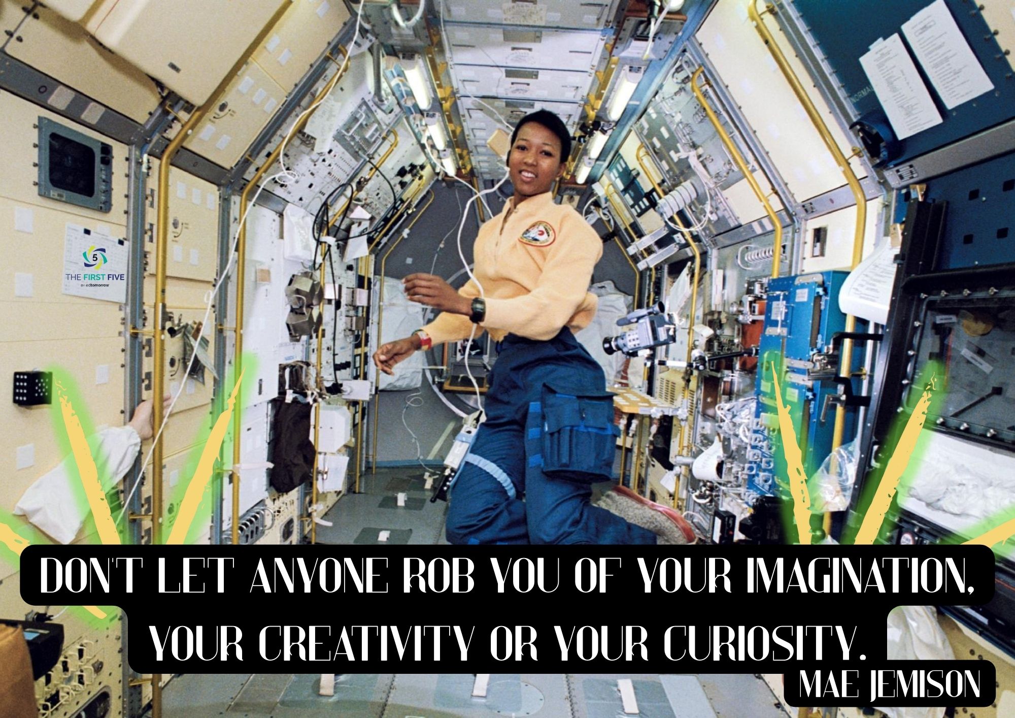 Mae Jemison Imagination, Curiosity, Creativity