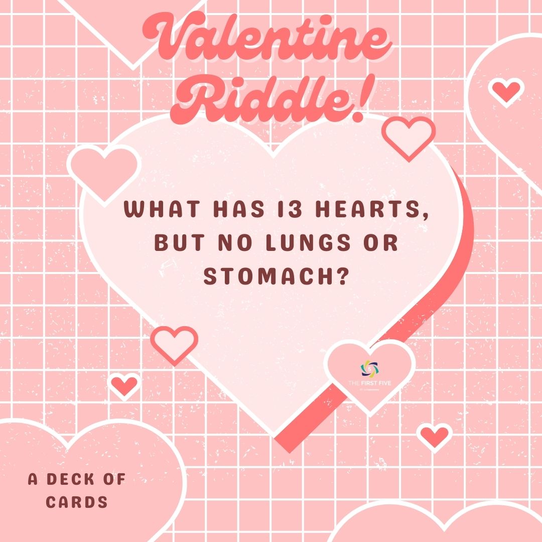 Valentine Deck of Cards Riddle