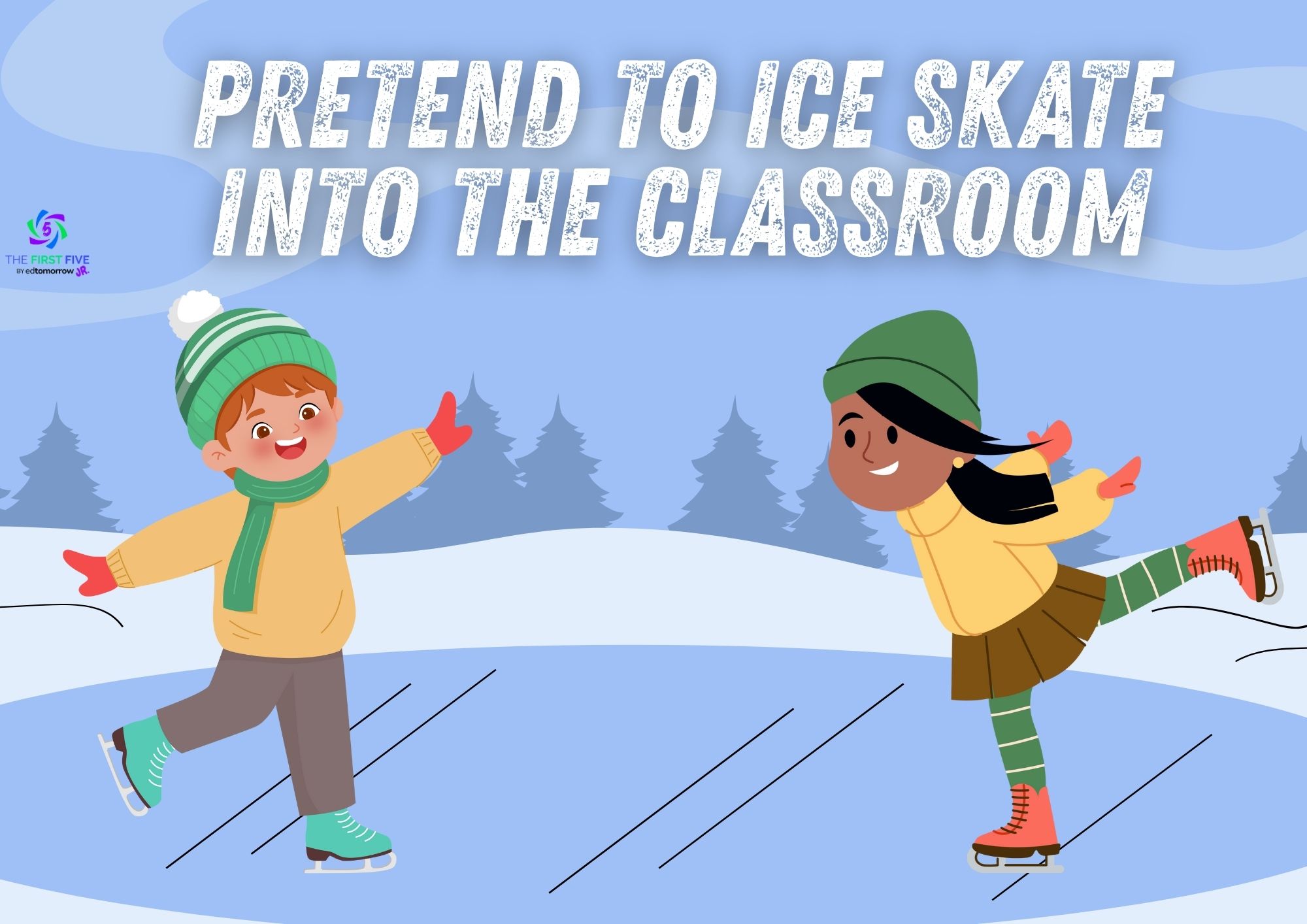 Pretend Ice Skate