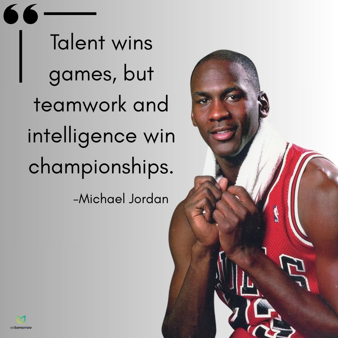 Michael Jordan Teamwork