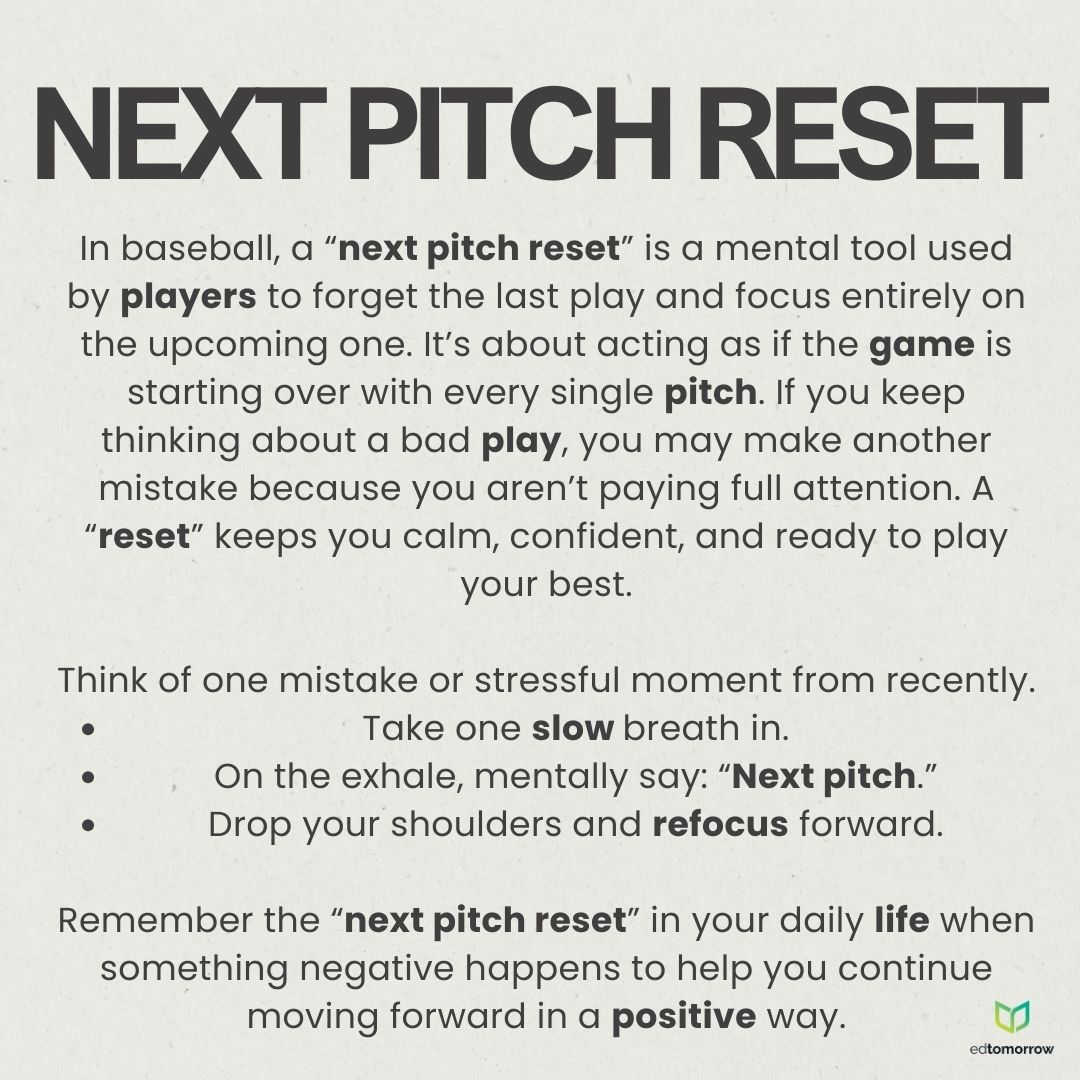 Next Pitch Reset