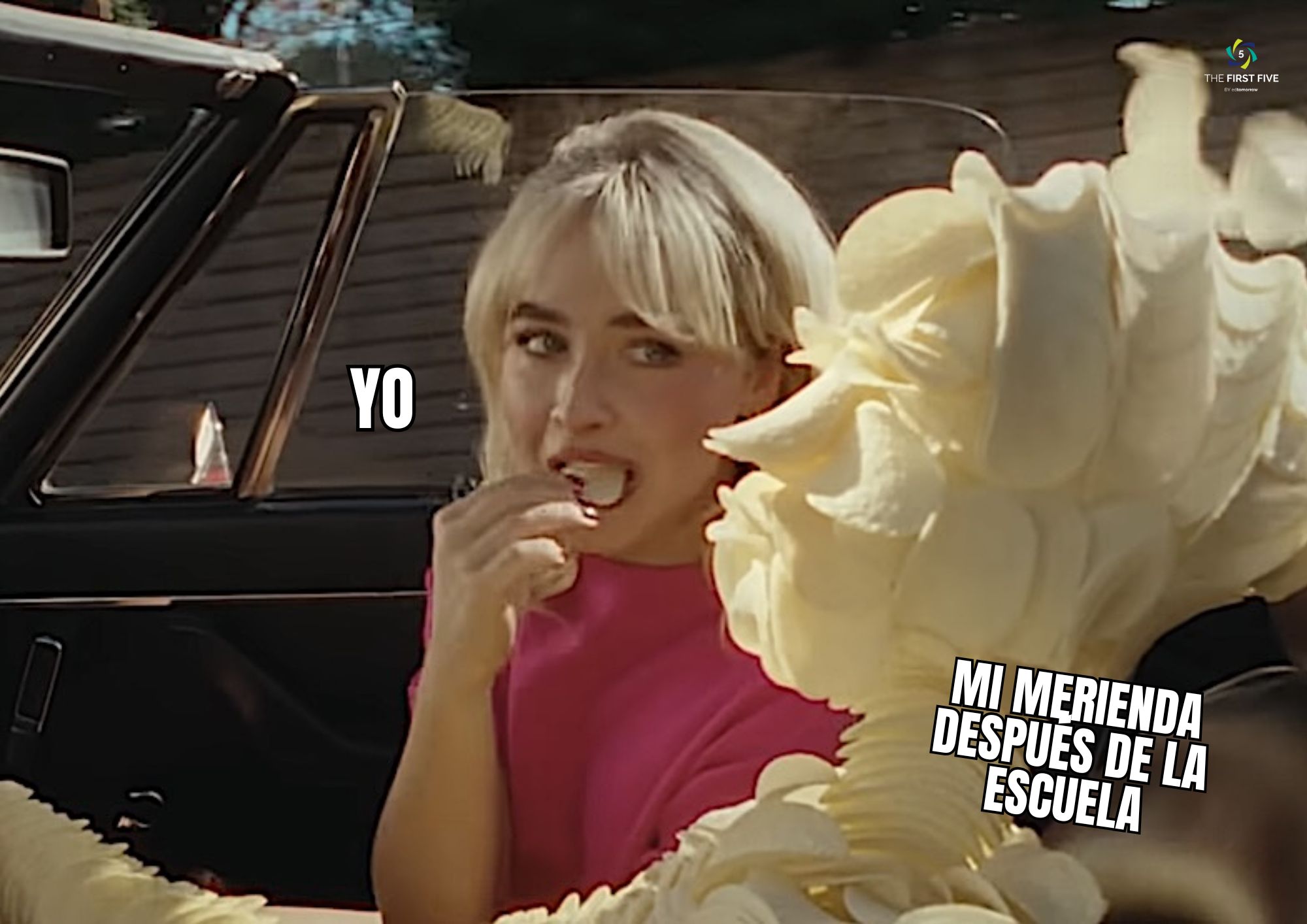 Sabrina Carpenter Merienda