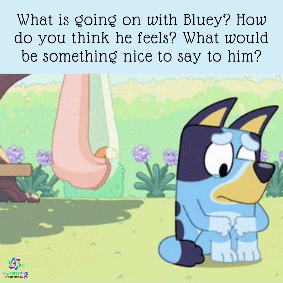 Sad Bluey