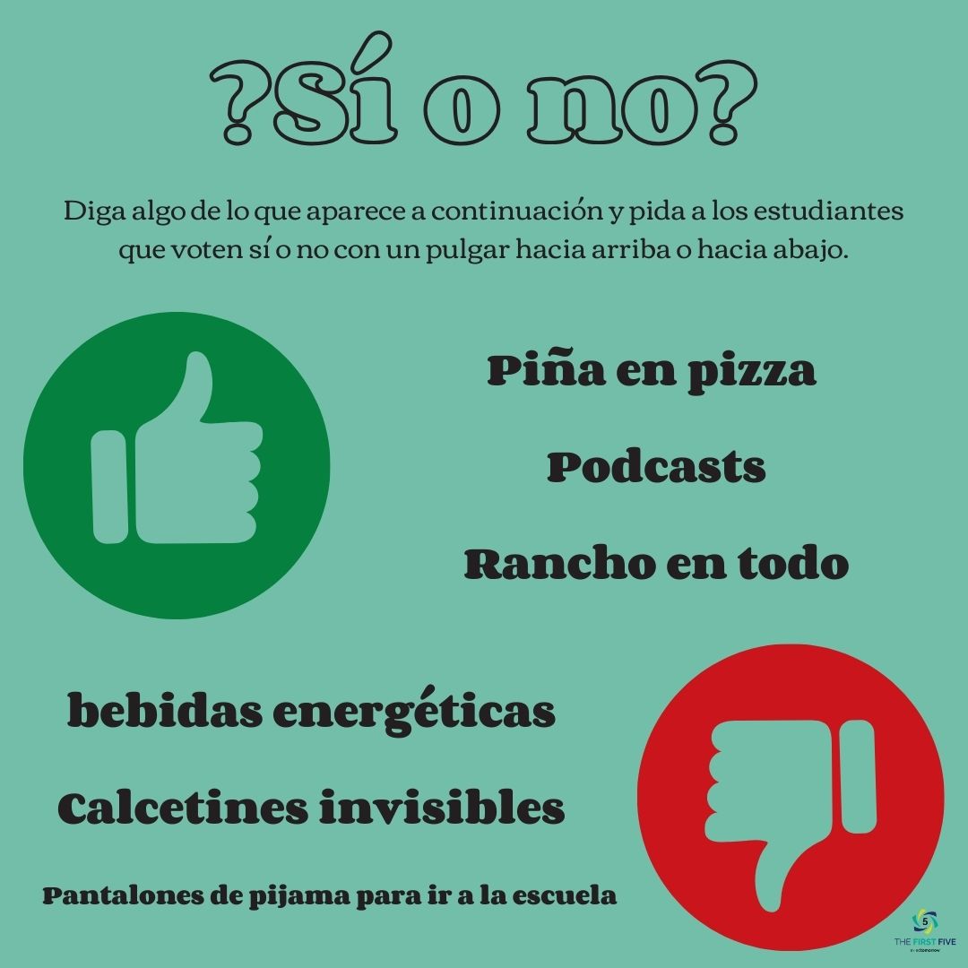 ¿Sí o No