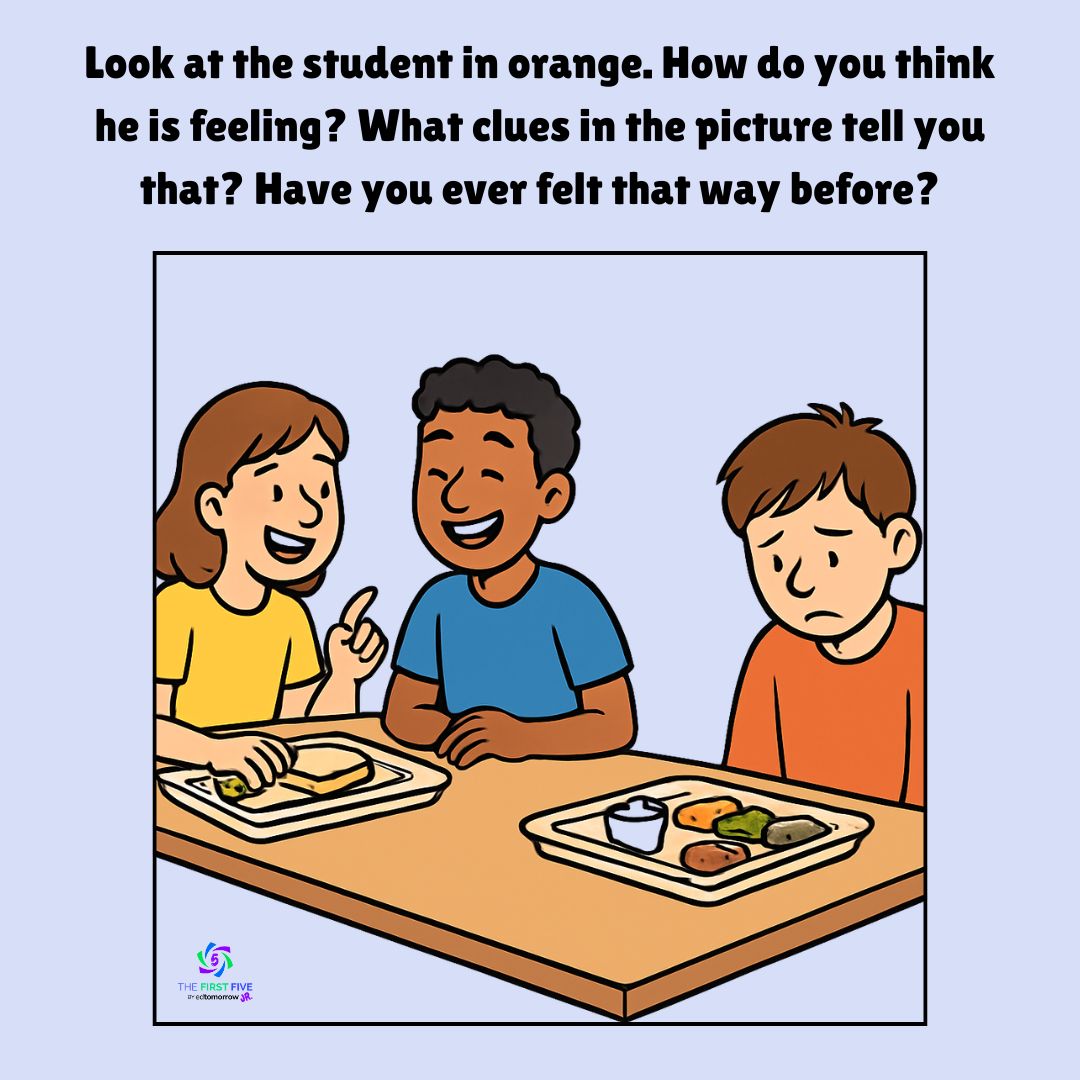 Sad at Lunch