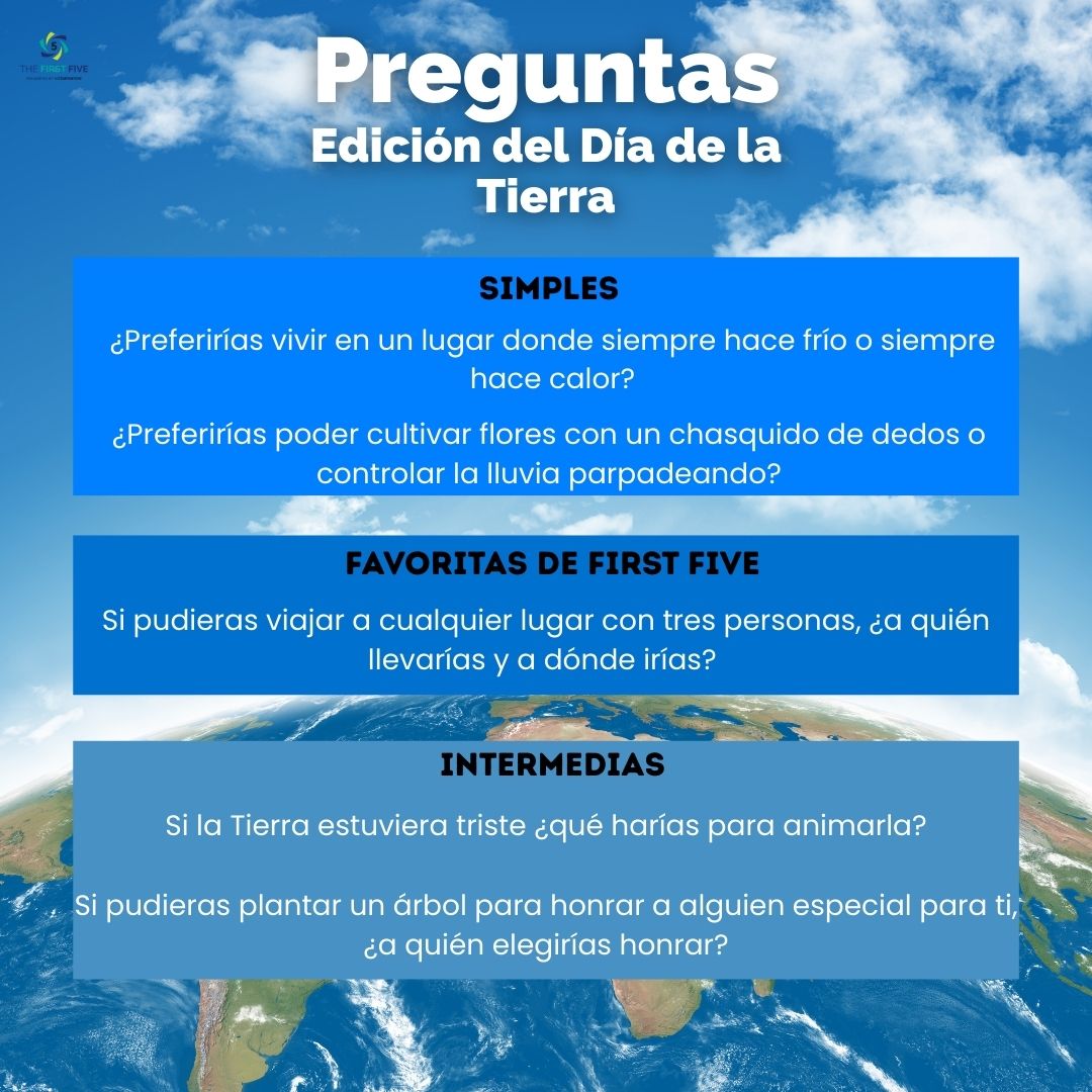 Spanish Question Set 143 (Earth Day)