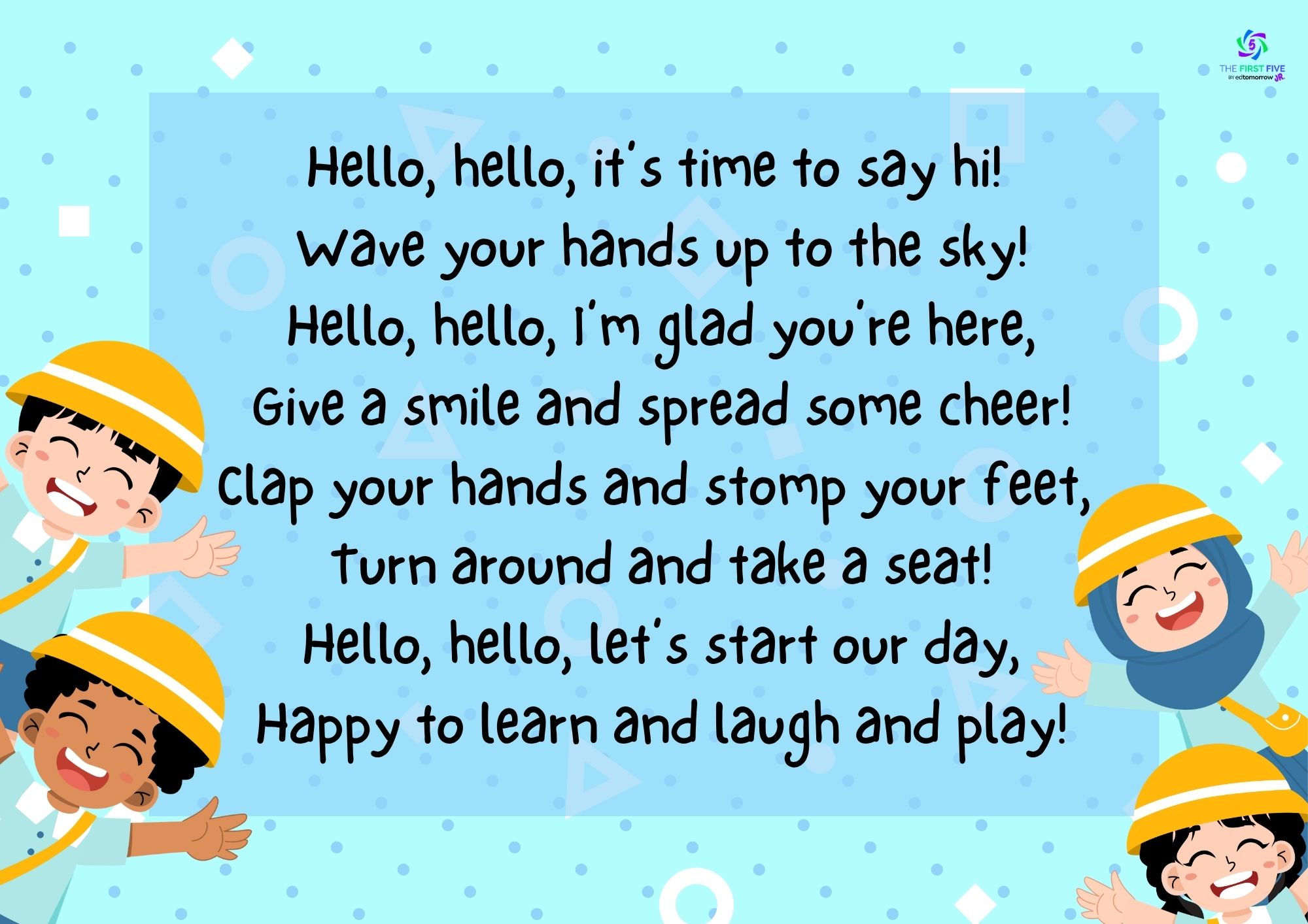 Hello, Hello Time for Hi