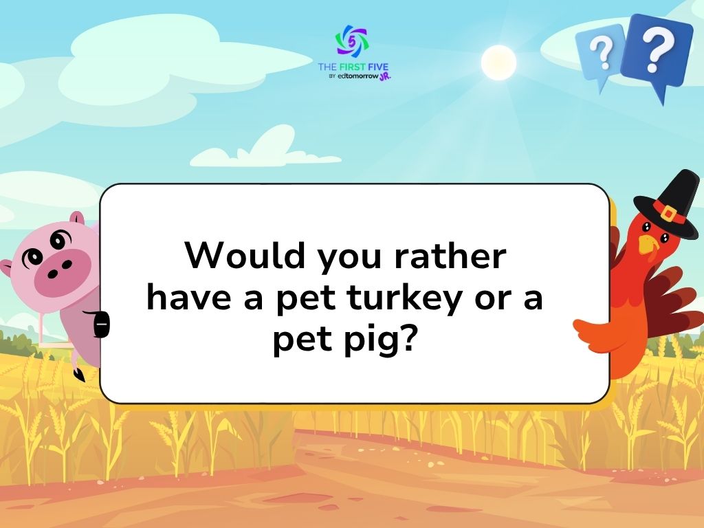 Pet Turkey or Pig