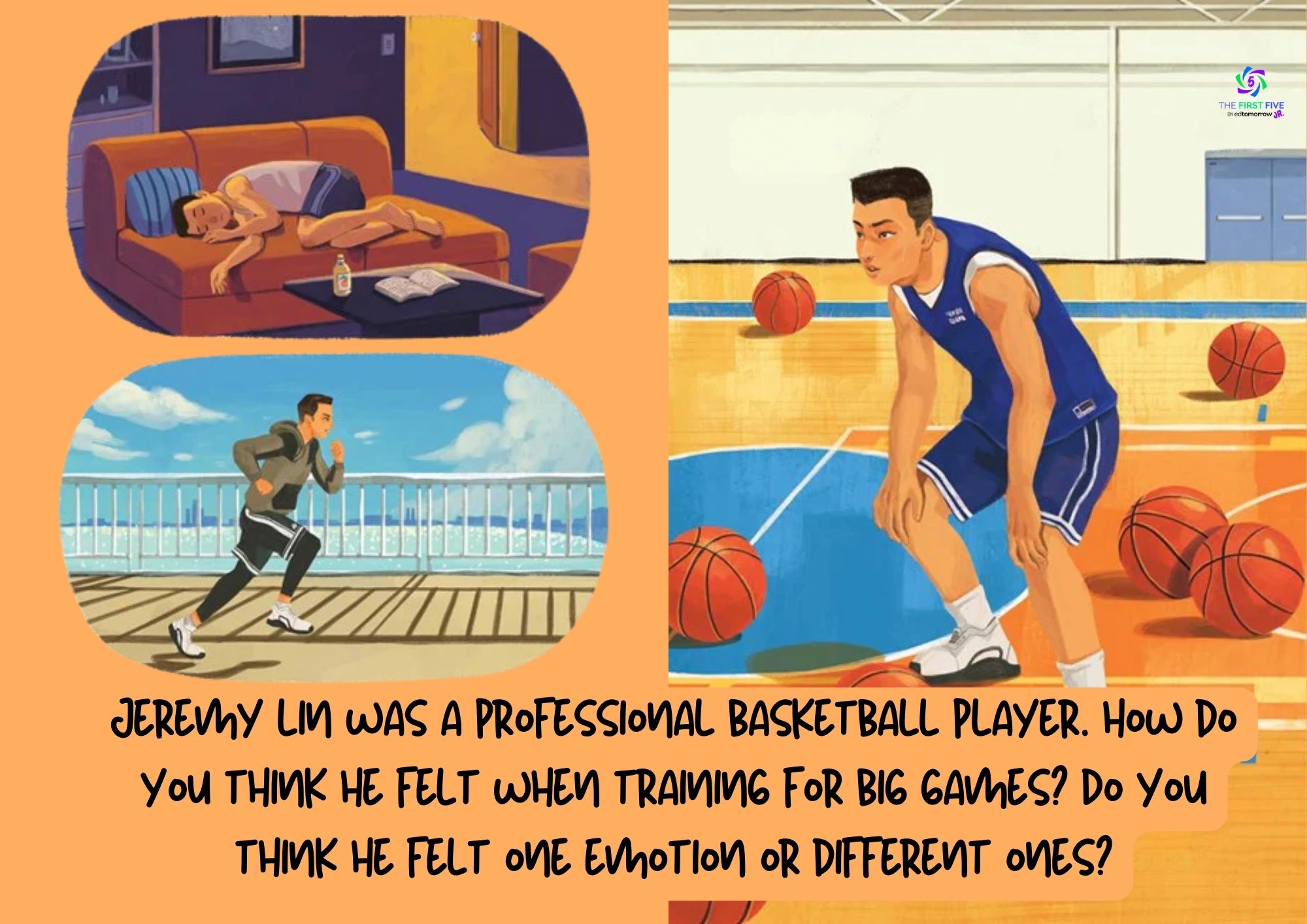 Jeremy Lin Training Emotions