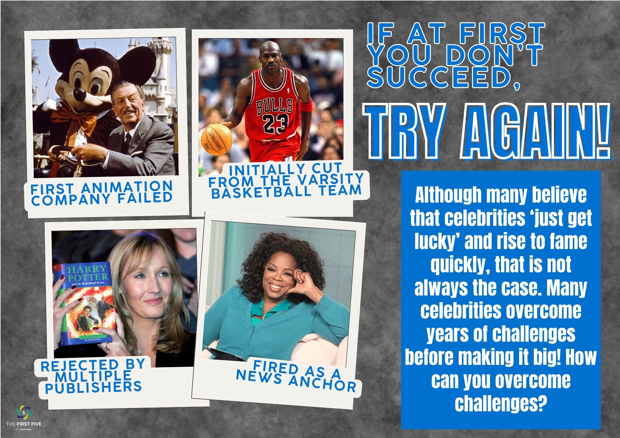 Celebrities Overcome Challenge