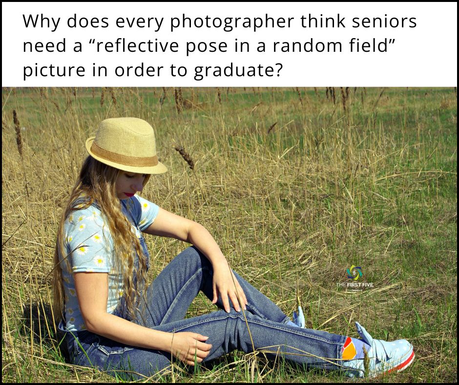Senior Pictures Field Pose