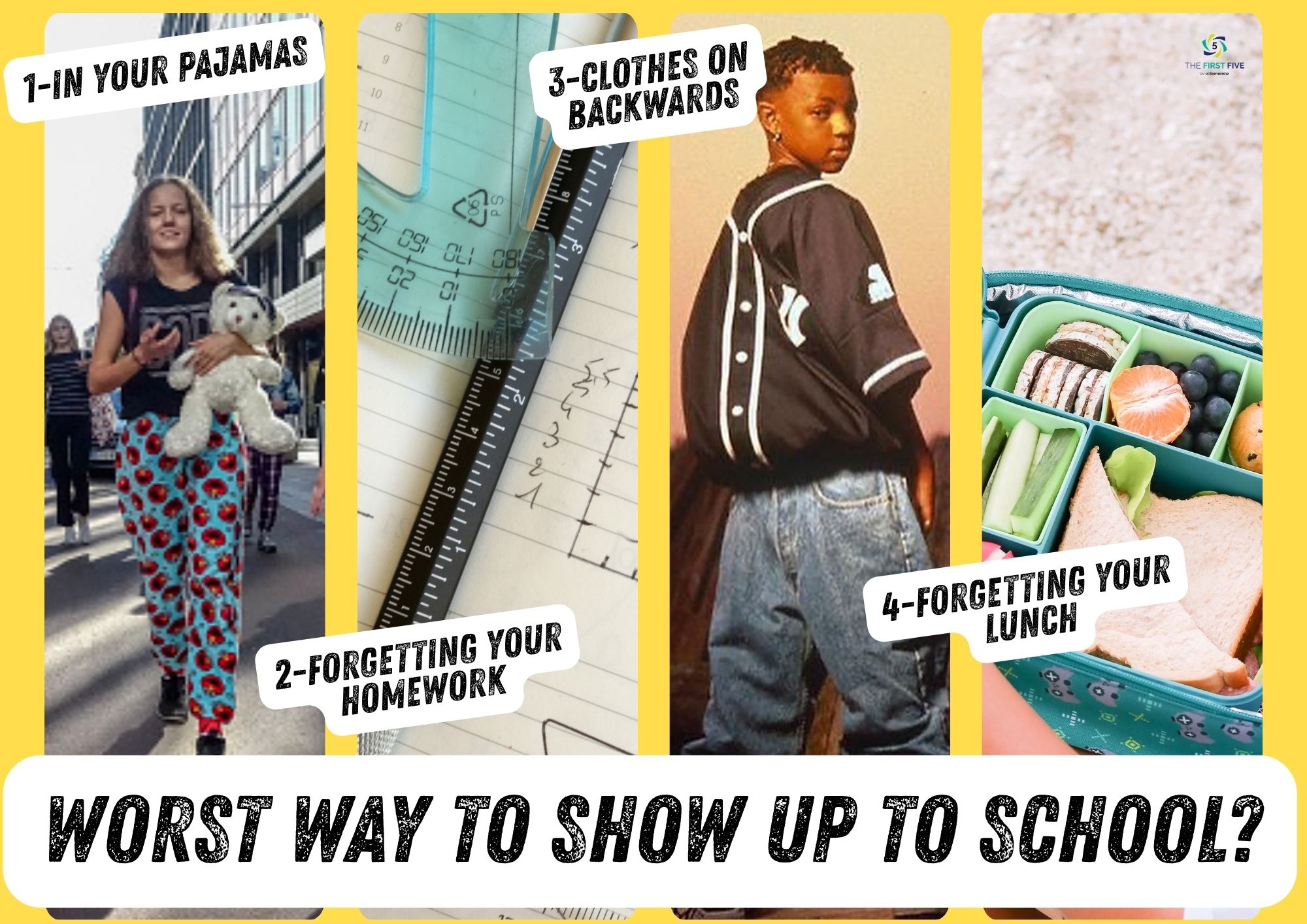 Worst Way to Show Up to School