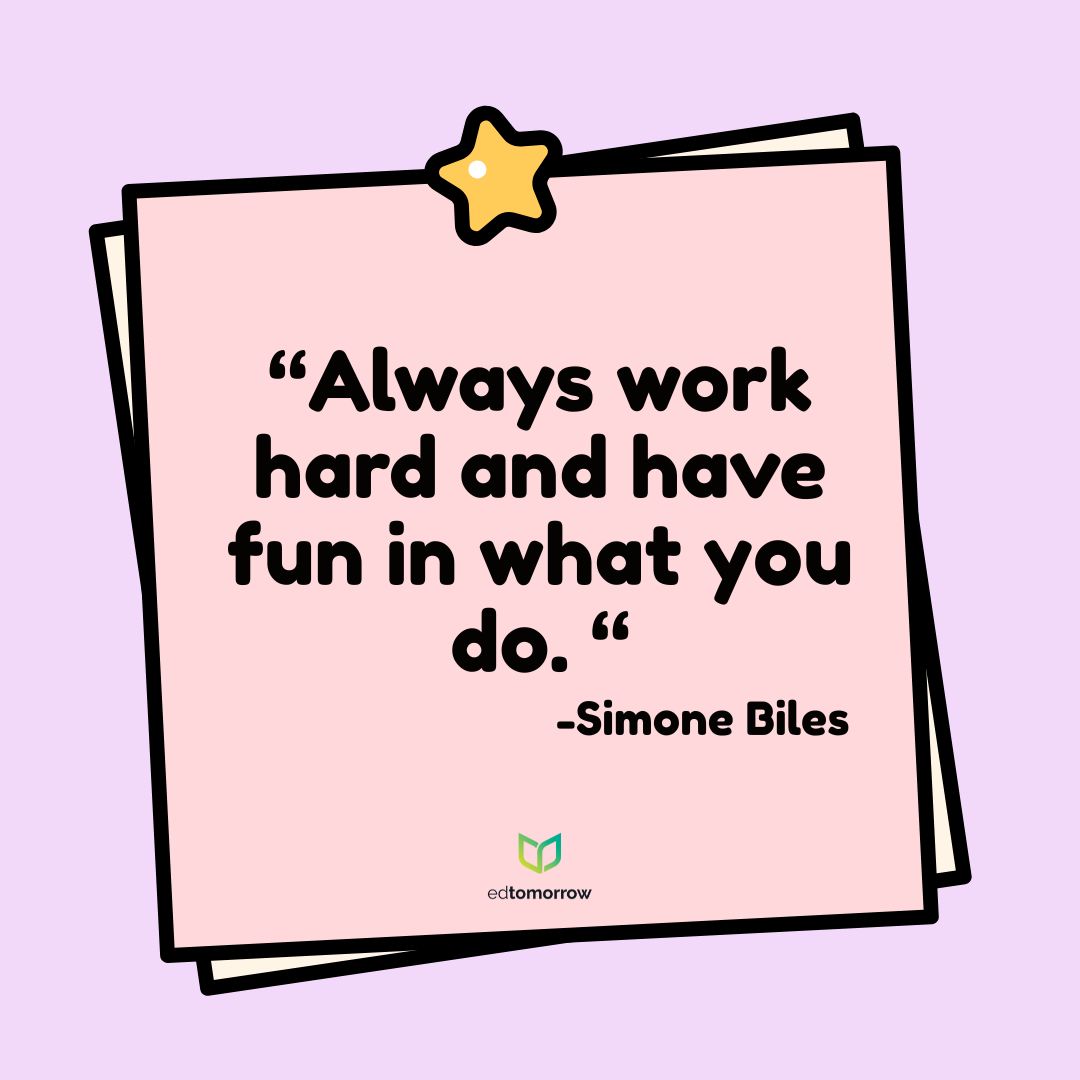 Simone Biles Work Hard