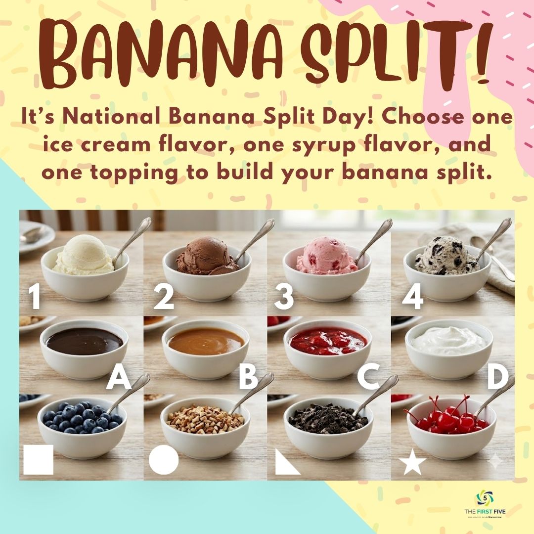 Banana Split Choice