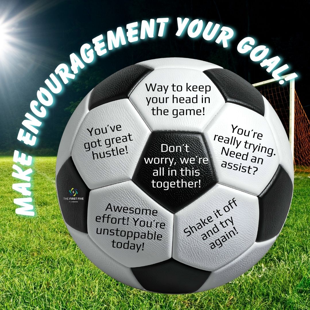 Soccer Encouragement Goal