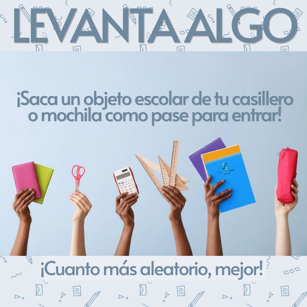 Alzar Objetos Escolares