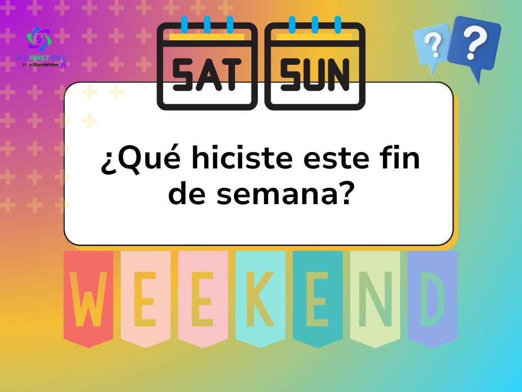 Que Hiciste Este Fin de Semana 847js