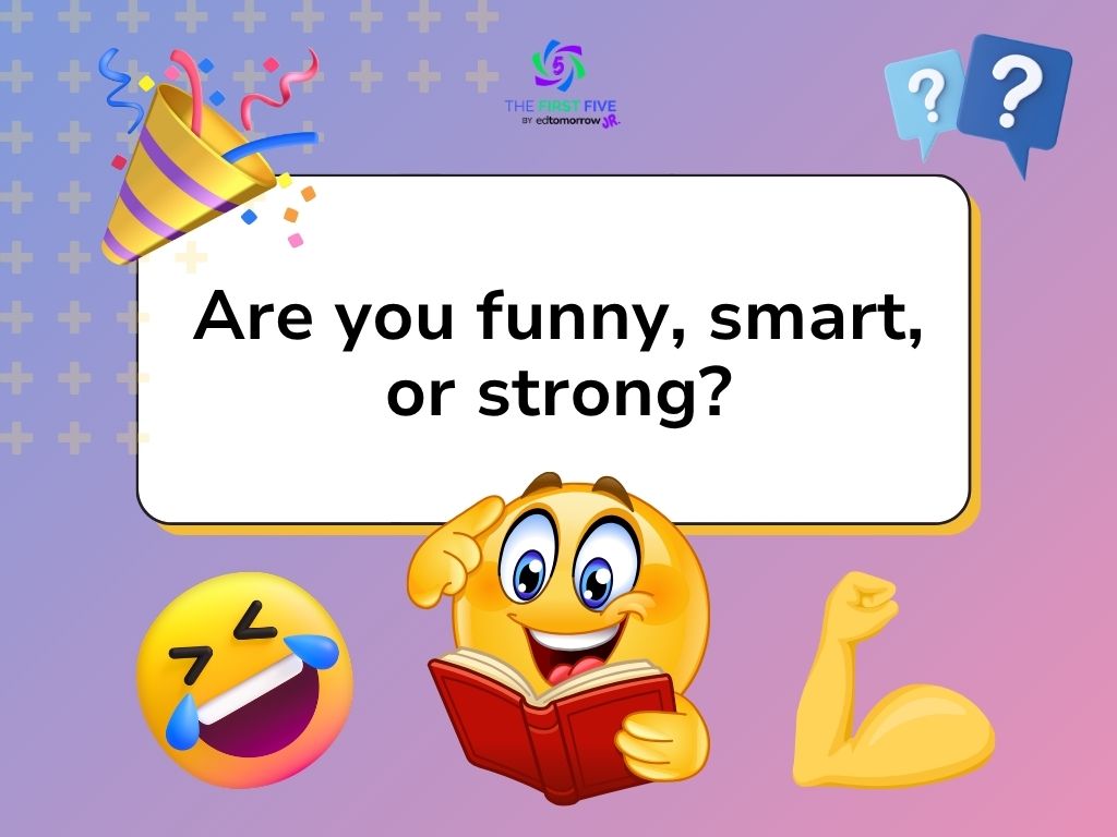 Funny, Smart or Strong 848je