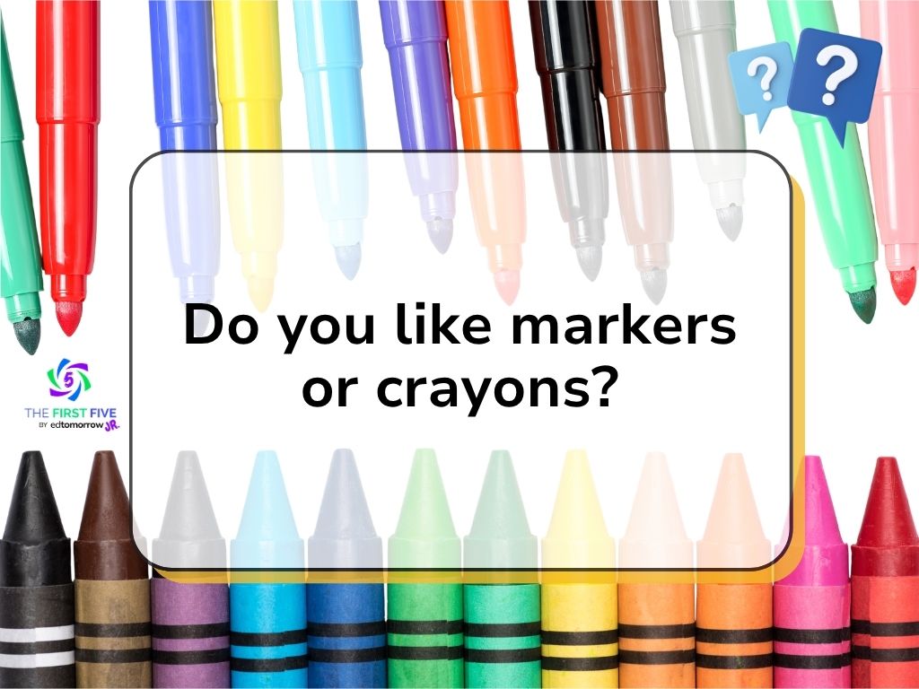 Markers or Crayons 870je