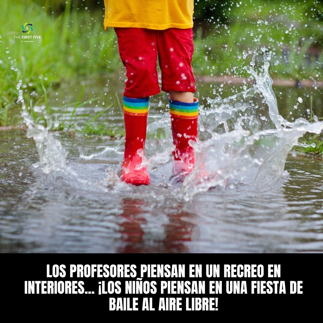 Fiesta de baile en Lluvia