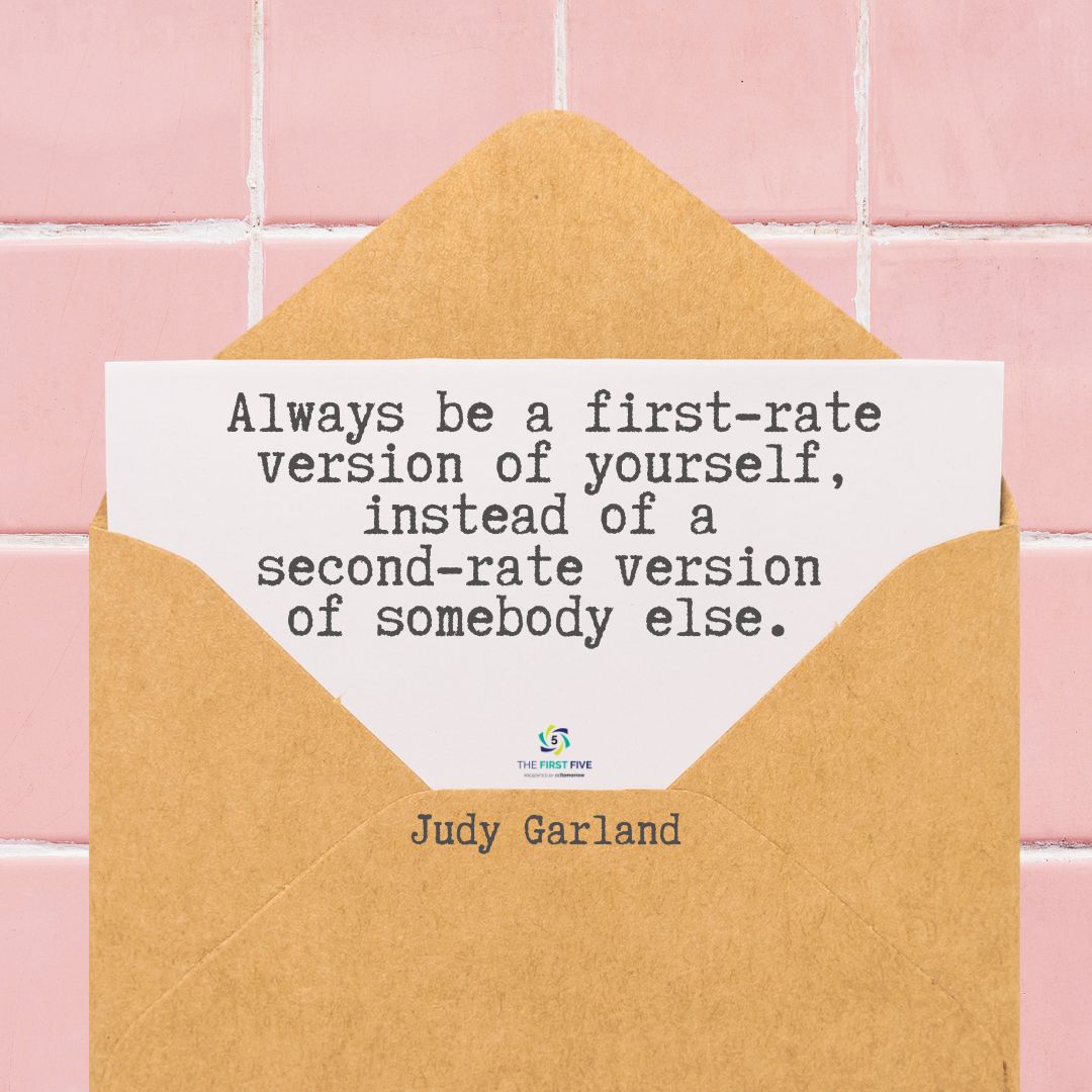 Judy Garland Be Yourself