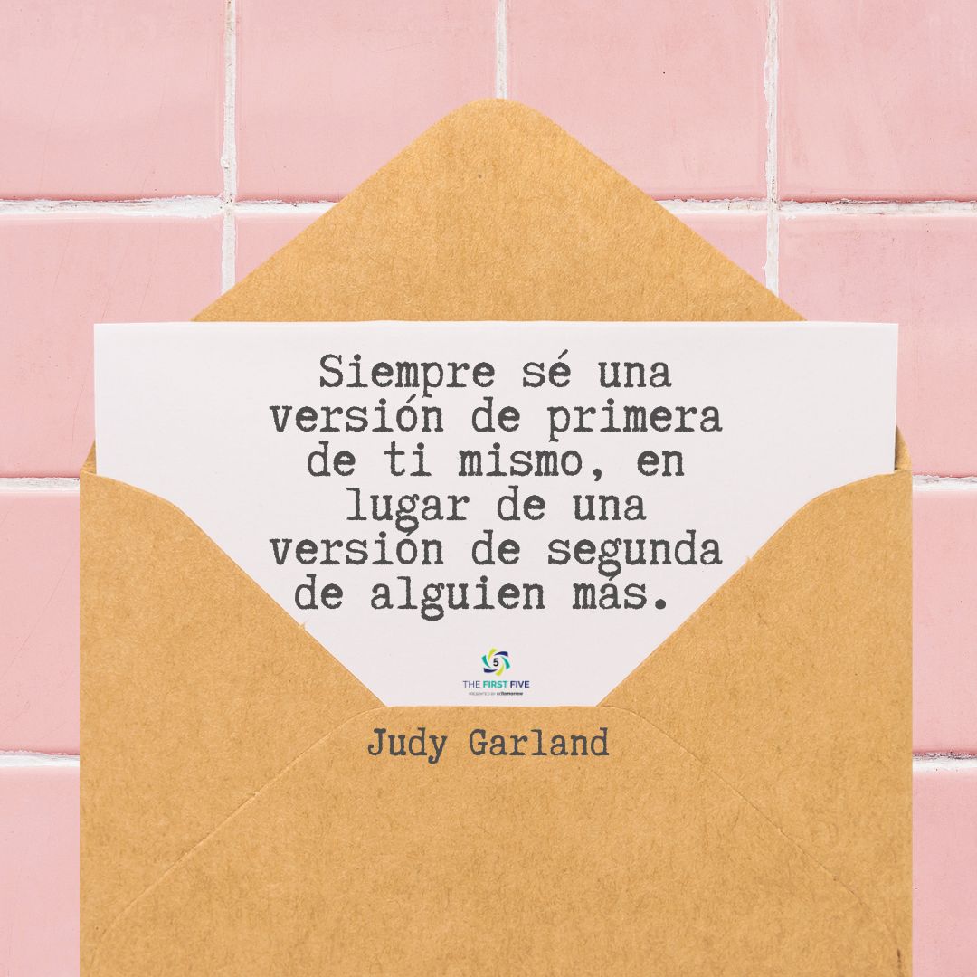Judy Garland Sé tú Misma