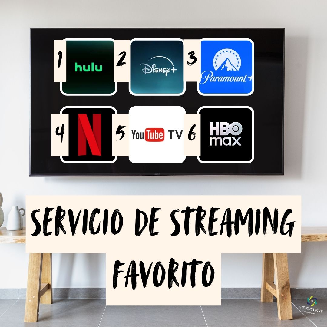 Servicio de Streaming Favorito