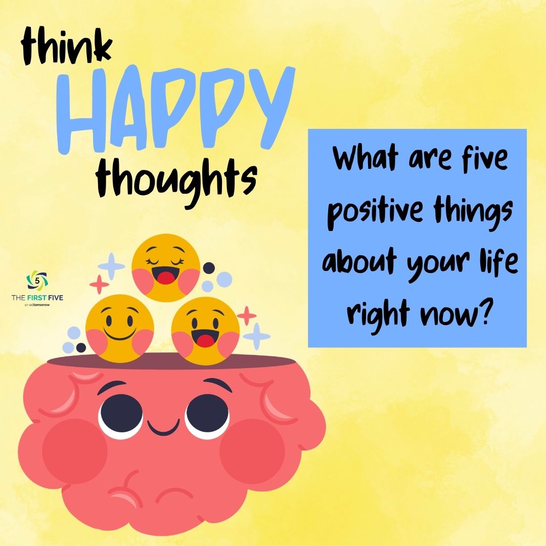 Think Happy Thoughts Mantra