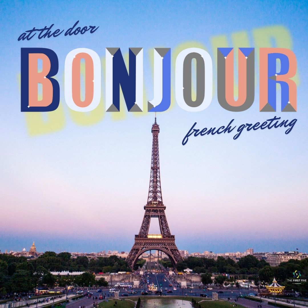 Bonjour Eiffel Tower