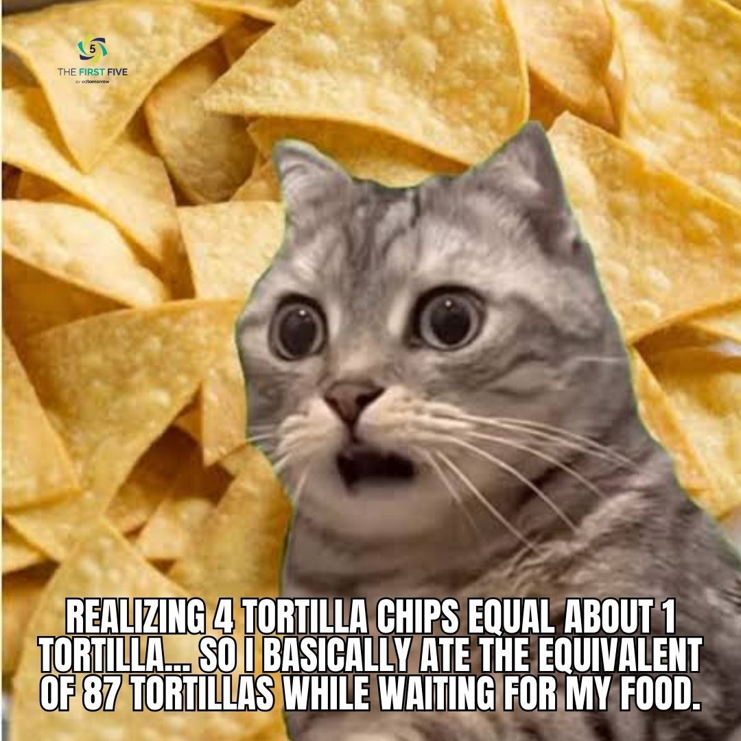 4 Chips to 1 Tortilla