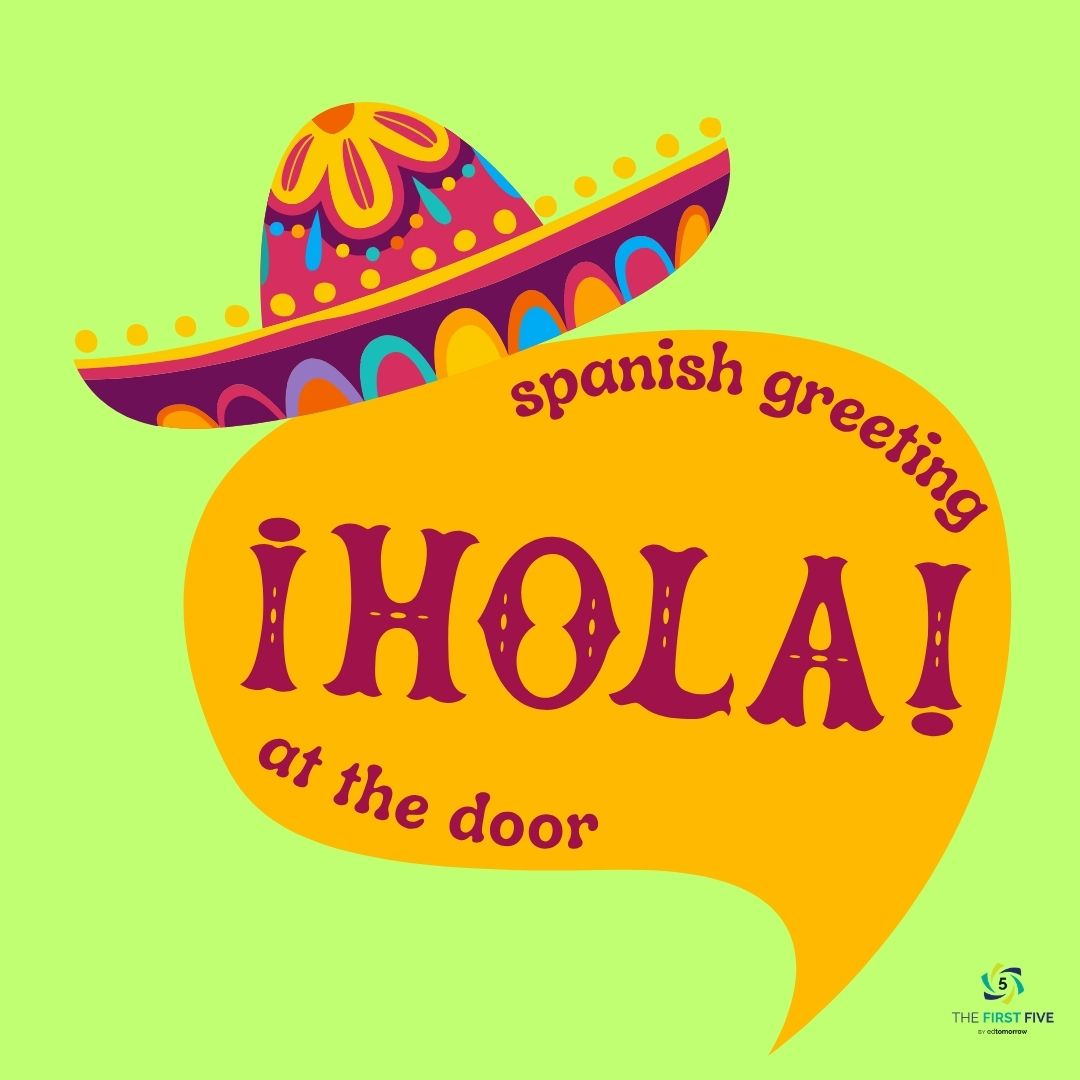 Hola Spanish Greeting