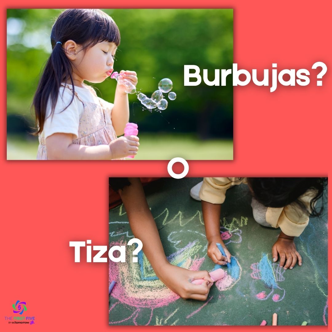 Burbujas o Tiza