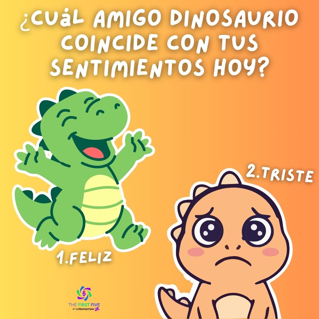 Feliz Triste Dinosaurio