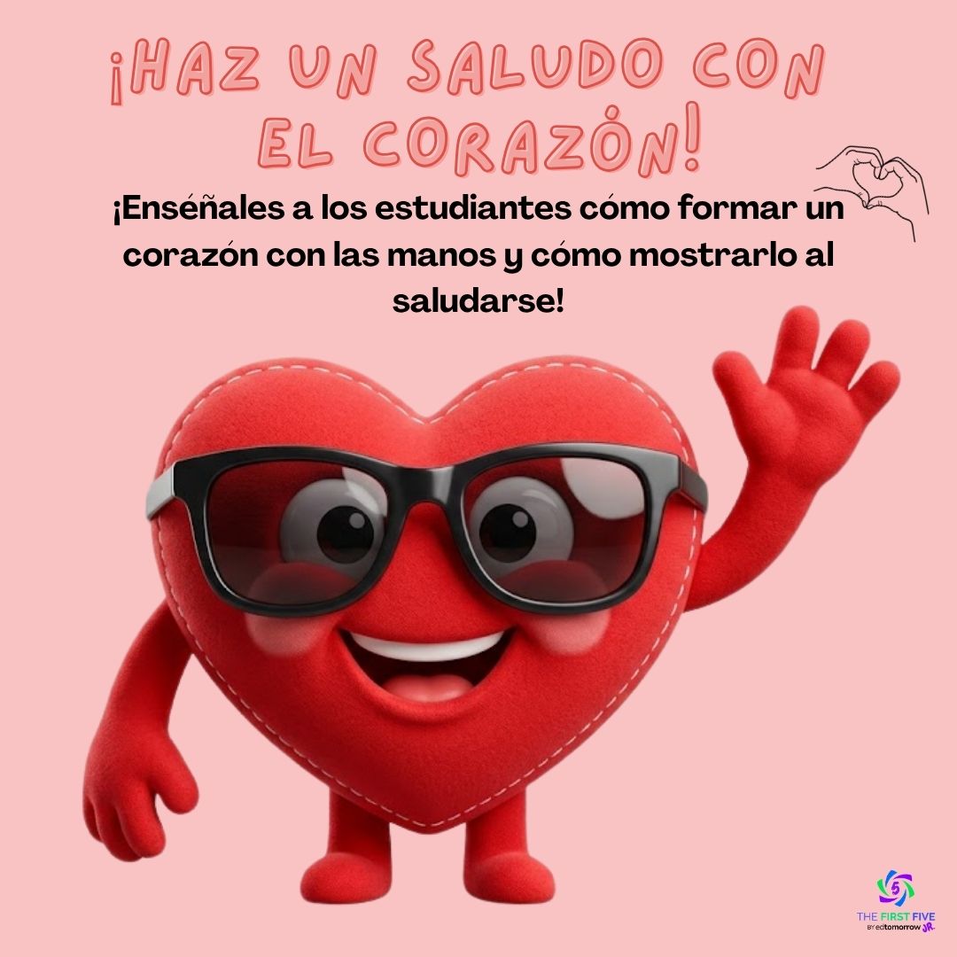 ¡Haz un Saludo Con el Corazón!