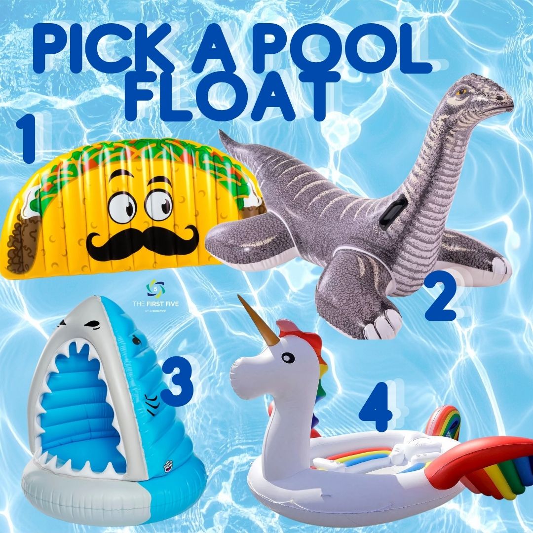 Pick a Pool Float