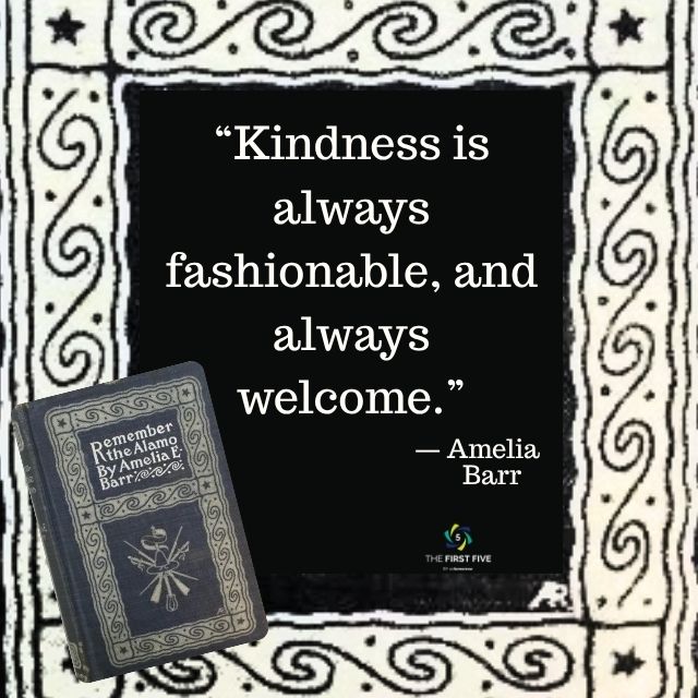 Amelia Barr Kindness Style