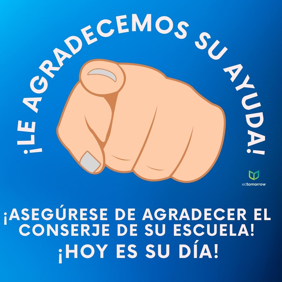 Agradecimiento al Personal de Limpieza