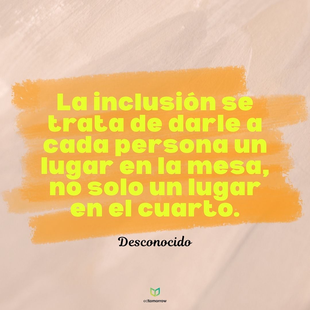 Inclusión Dar un Asiento