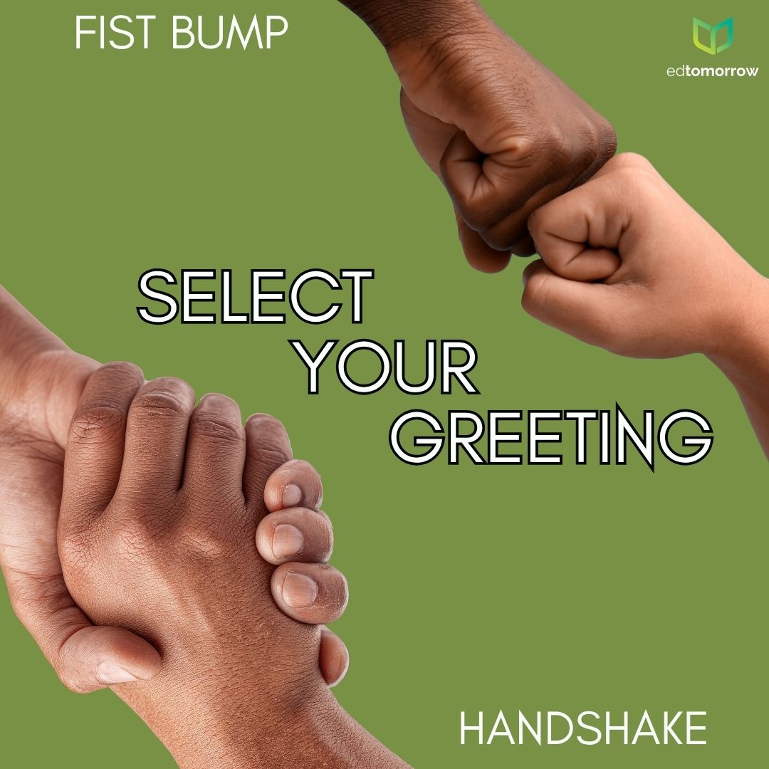 Bump or Handshake Choice