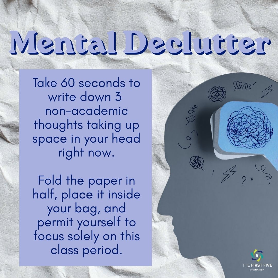 Mental Declutter