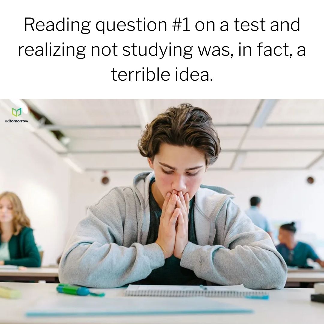 Not Studying for Test