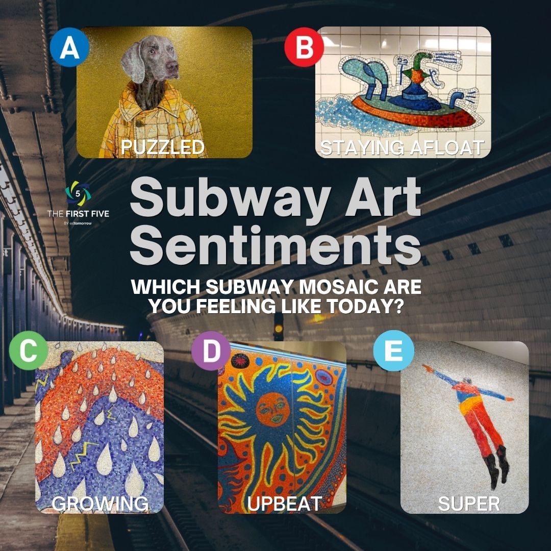 Subway Mosaic Sentiments
