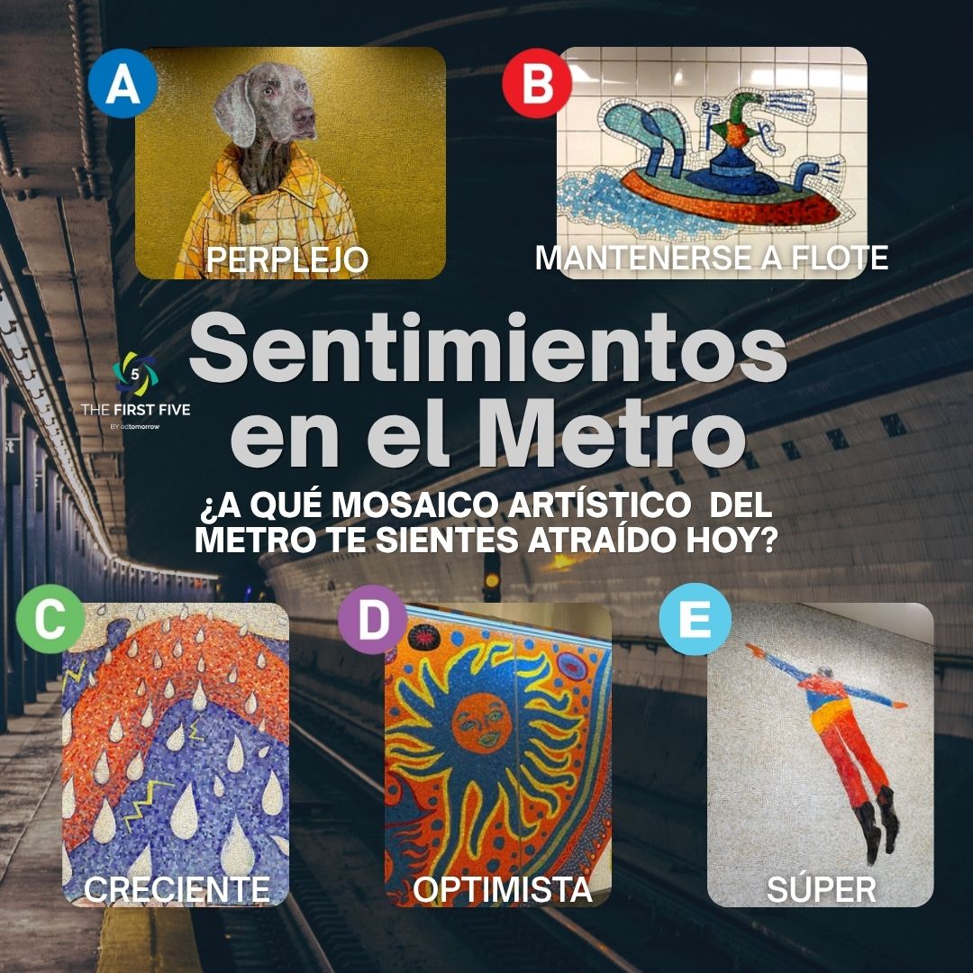 Sentimientos de Mosaico del Metro