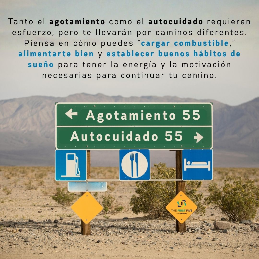 Señal de Autocuidado o Agotamiento