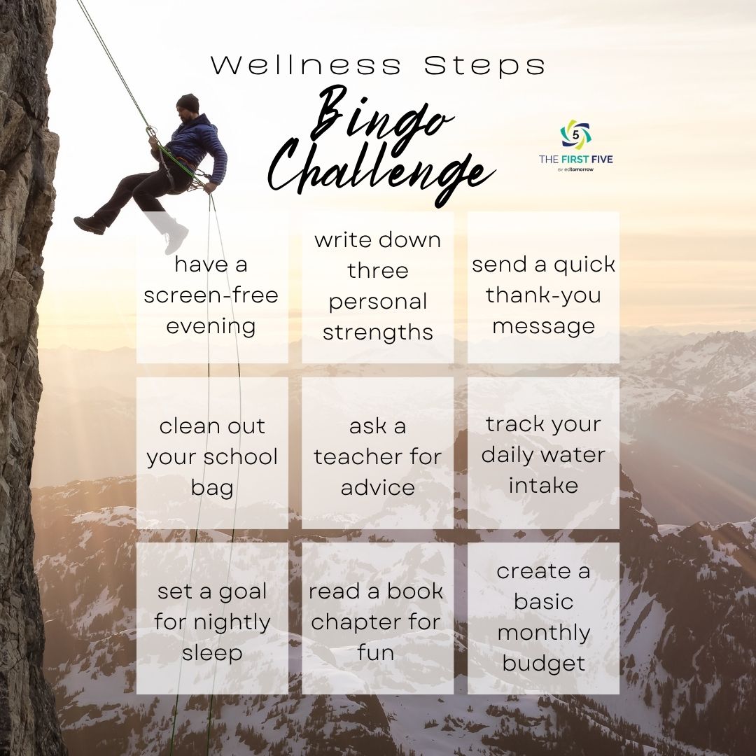 Bingo Wellness Steps