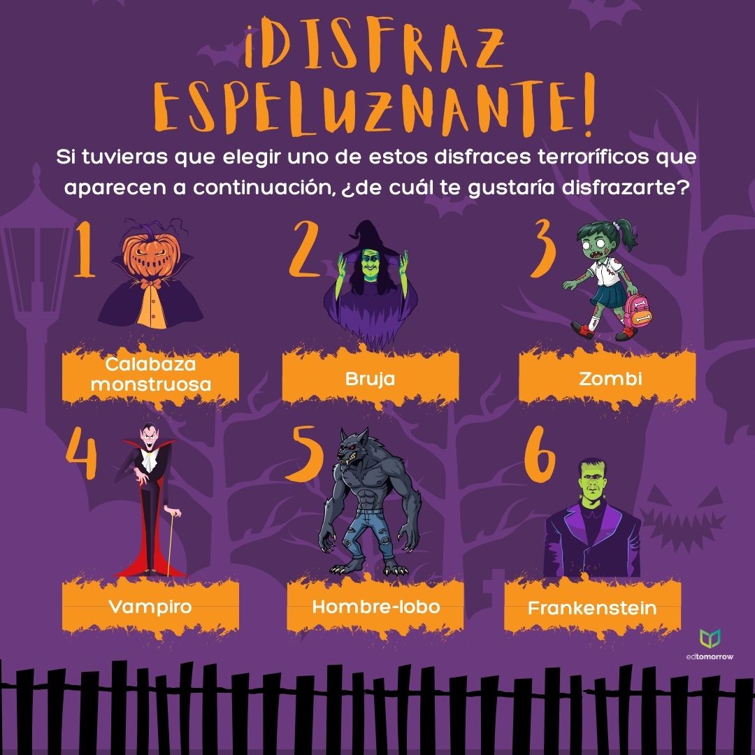 ¡Disfraz Espeluznante!