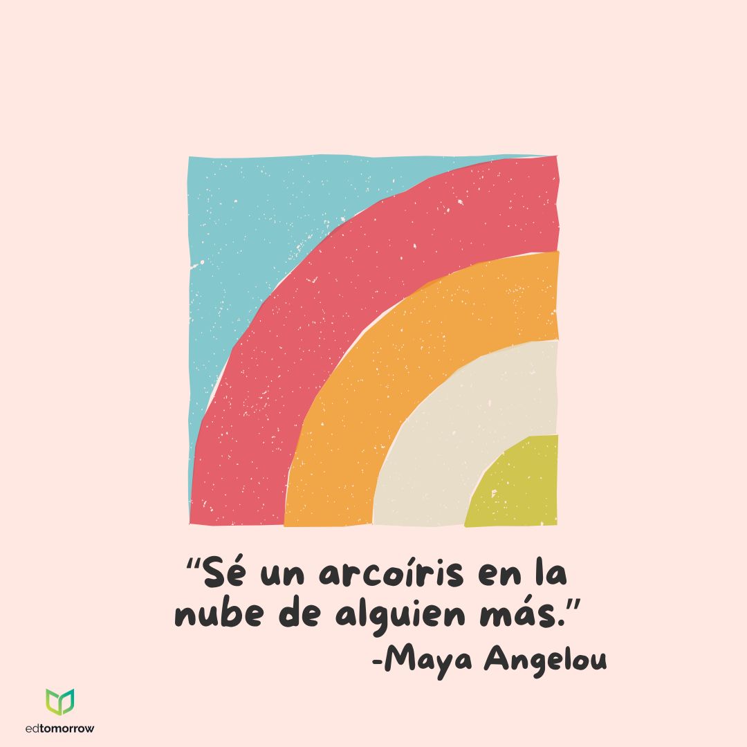 Maya Angelou Arcoíris