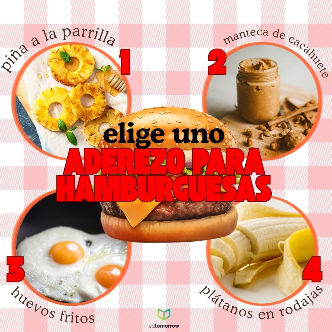 Ingredientes Para Hamburguesas