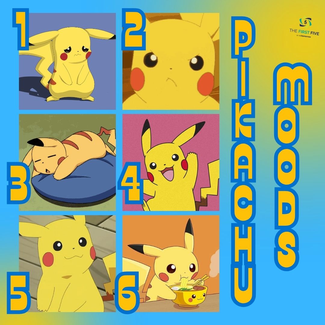 Pikachu Moods
